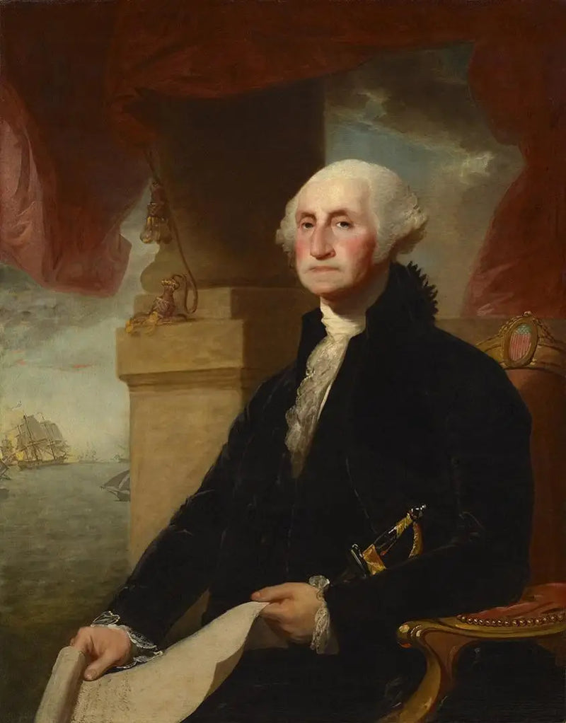 George Washington (Retrato de Constable-Hamilton) - Gilbert Stuart
