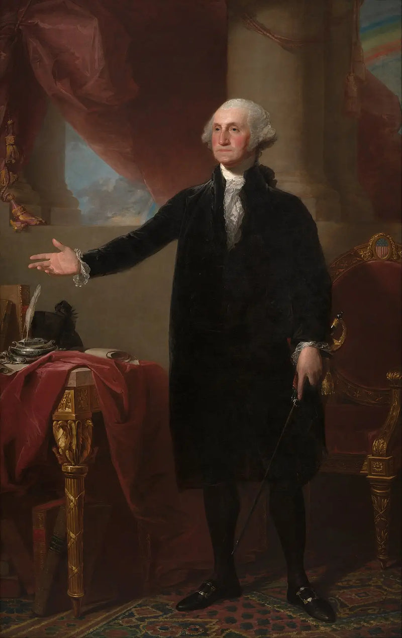 George Washington (Retrato de Lansdowne) - Gilbert Stuart