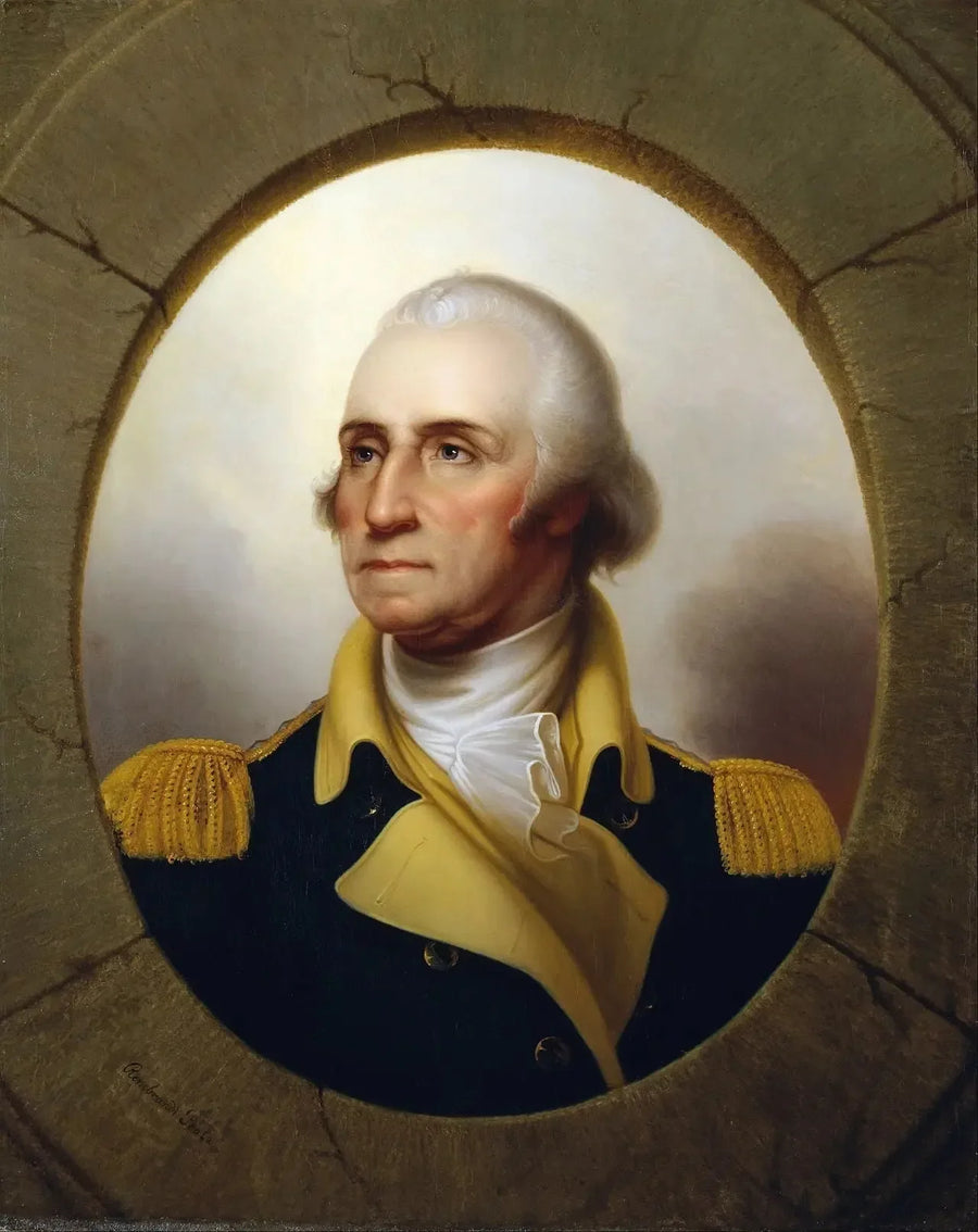 George Washington (tipo hublot) - Rembrandt Peale