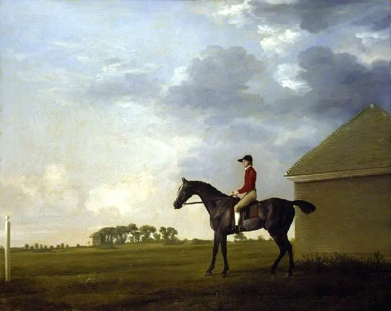Gimcrack, con John Pratt, en Newmarket Heath - George Stubbs