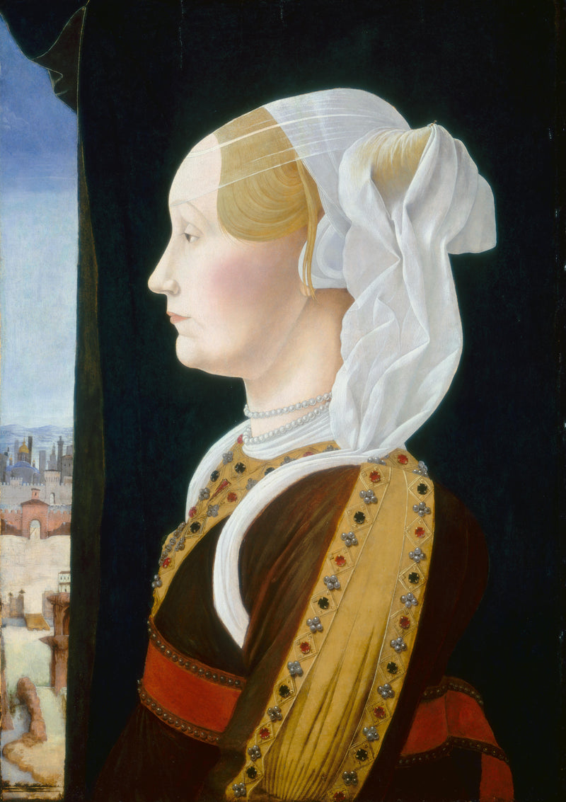 Ginevra Bentivoglio - Hércules de’ Roberti