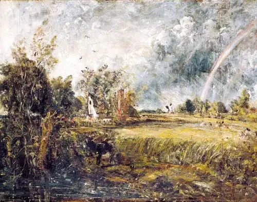 Cabaña en East Bergholt - John Constable