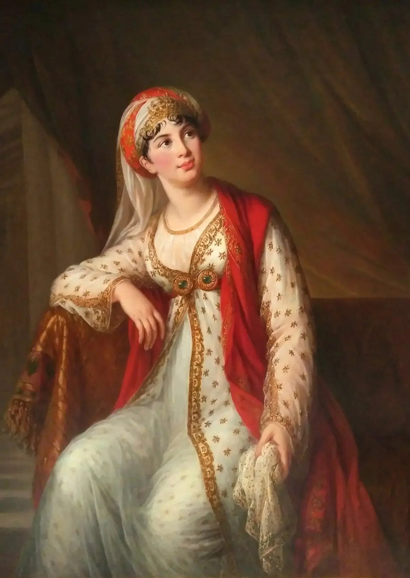 Giuseppina Grassini en el papel de Zaíre - Élisabeth Vigeé Le Brun