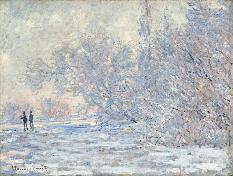 Escarcha en Giverny W963 - Claude Monet