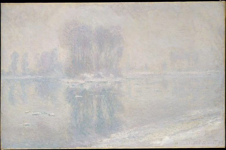 Los cubos de hielo W1335 - Claude Monet