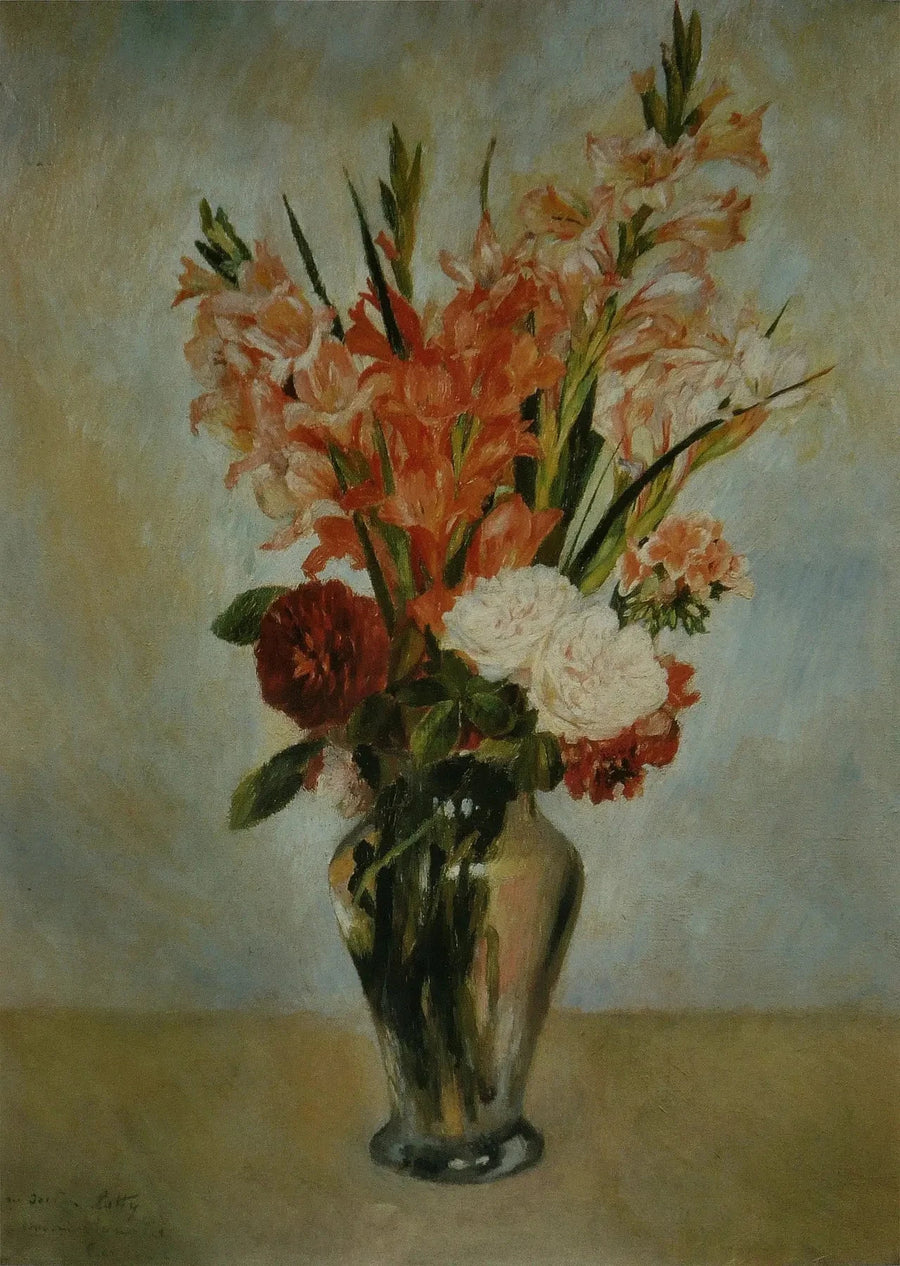 Gladiolos - Pierre-Auguste Renoir