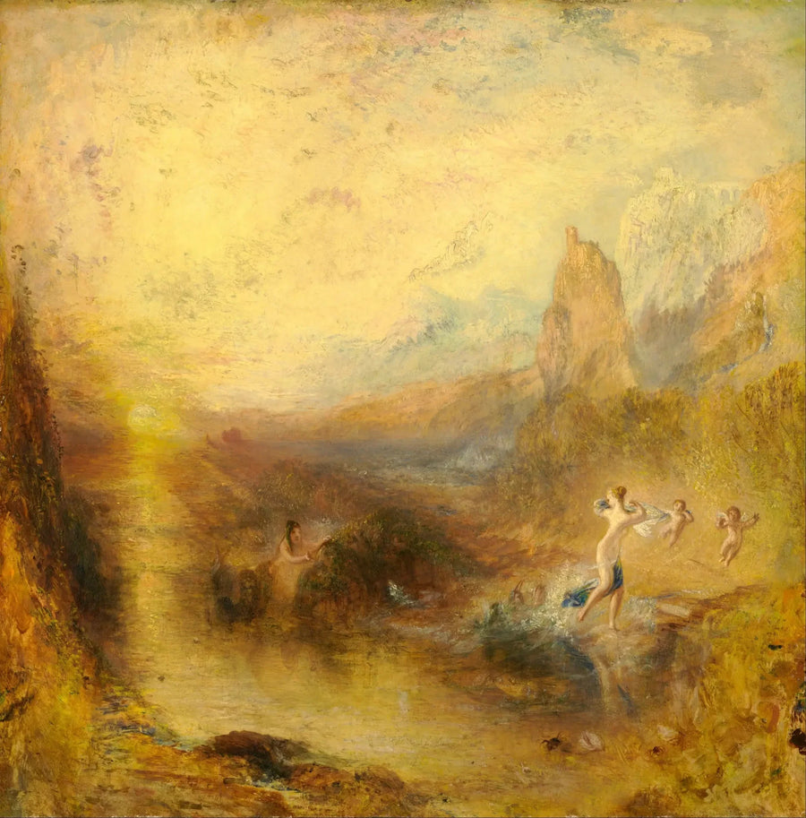 Glaucus y Escila - J. M. W. Turner