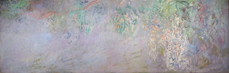 Las glicinas - Claude Monet