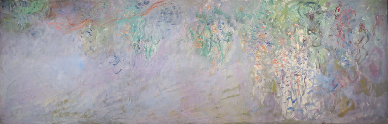 Las glicinas - Claude Monet
