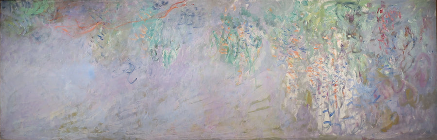 Las glicinas - Claude Monet