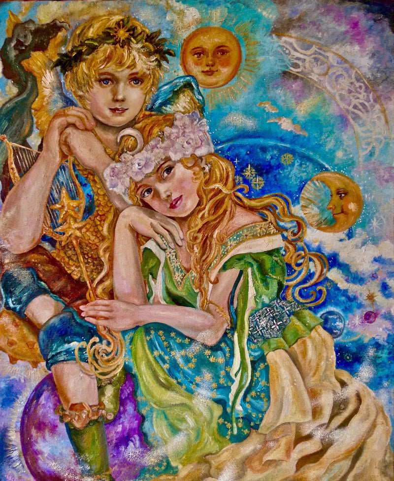 Diosa de los ángeles y la luna - Yumi Sugai