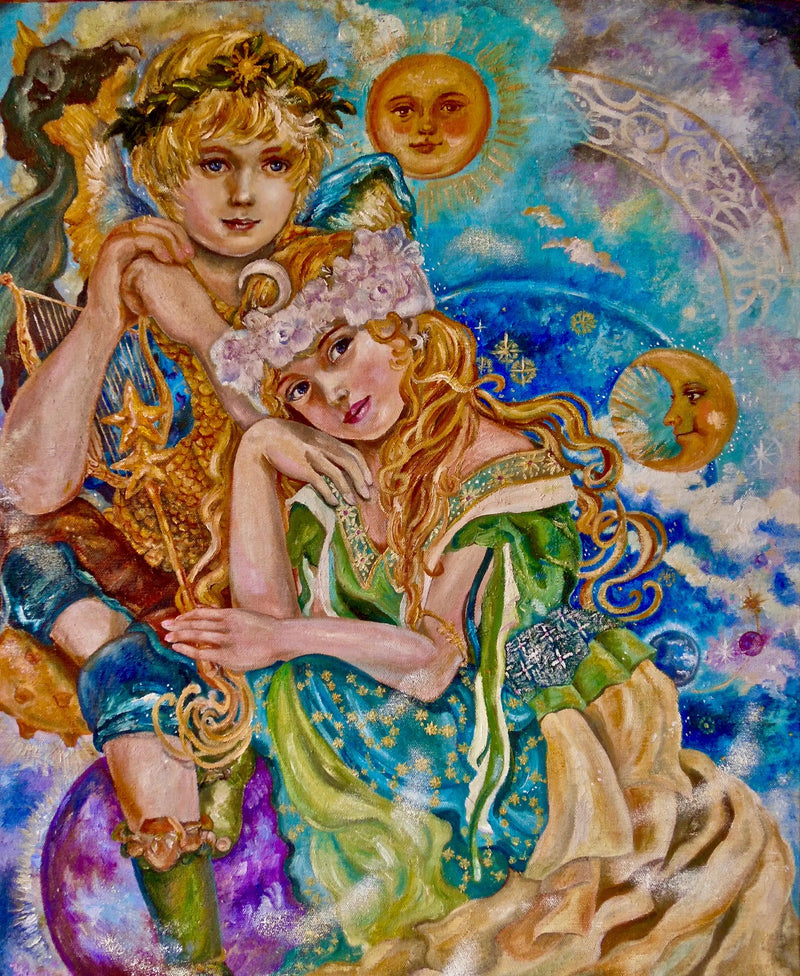 Diosa de los ángeles y la luna - Yumi Sugai