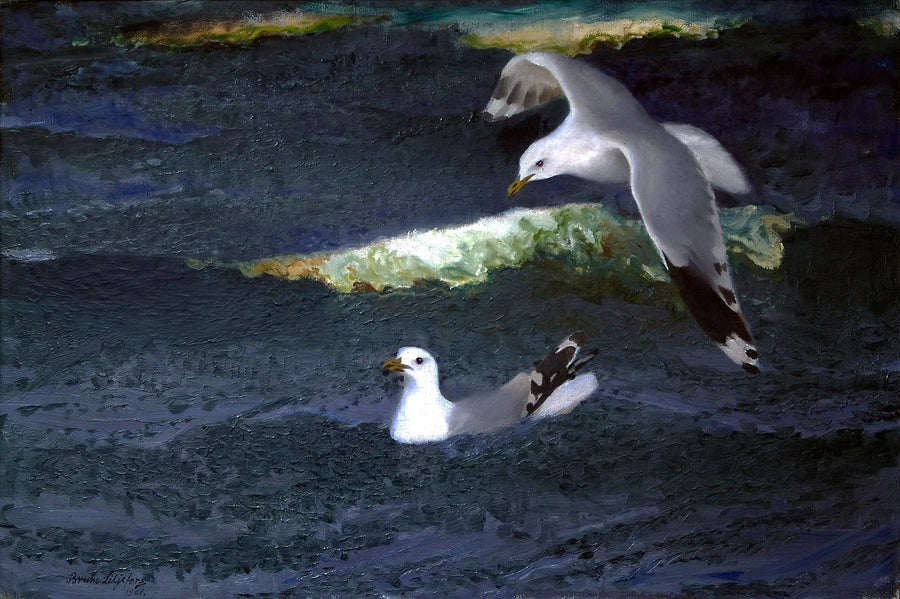 Gaviotas - Bruno Liljefors