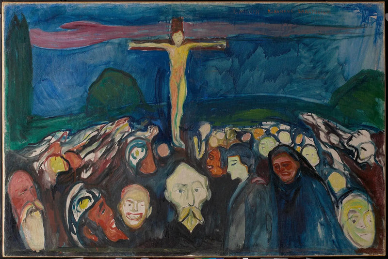 Gólgota - Edvard Munch