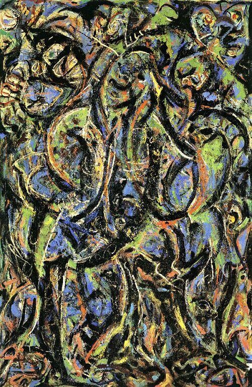 gothique - Jackson Pollock image 1 reproduction réalisée par Alpha Reproduction