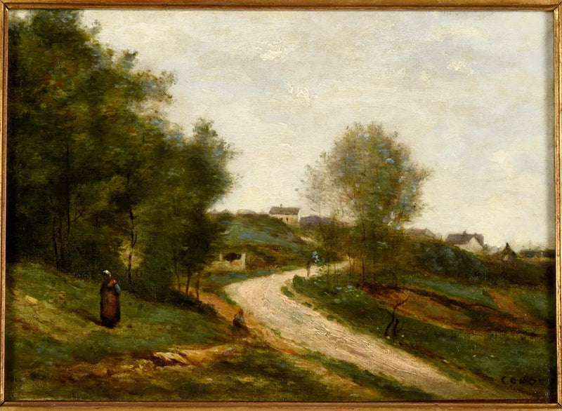 Gouvieux, cerca de Chantilly - Jean-Baptiste Camille Corot