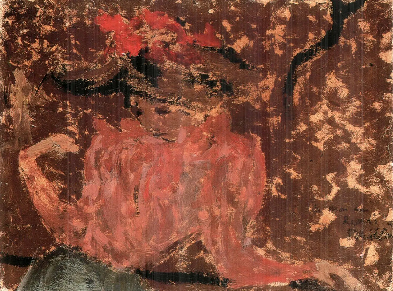 Graciosa en el jardín - Édouard Vuillard