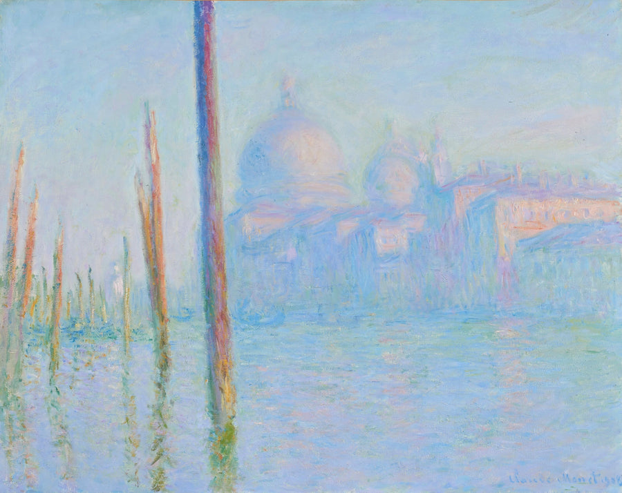 Gran Canal, Venecia - Claude Monet