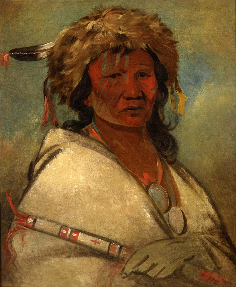 Gran Héroe, un jefe - George Catlin