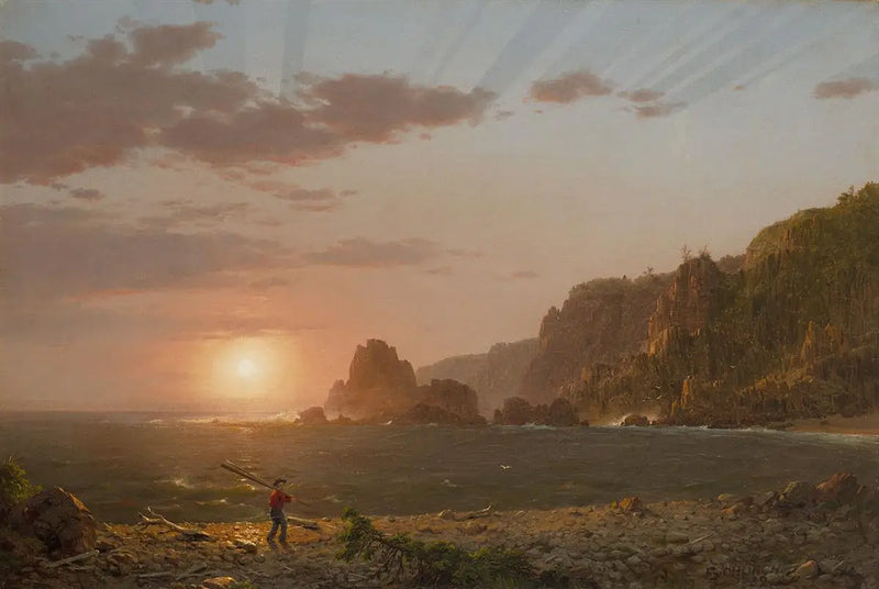 Gran Manan, bahía de Fundy - Frederic Edwin Church