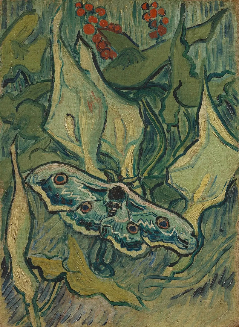 Gran Pavo Real de Noche - Vincent van Gogh