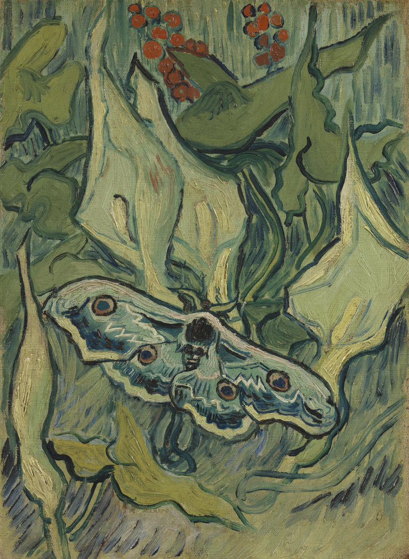 Gran Pavo Real de Noche - Vincent van Gogh
