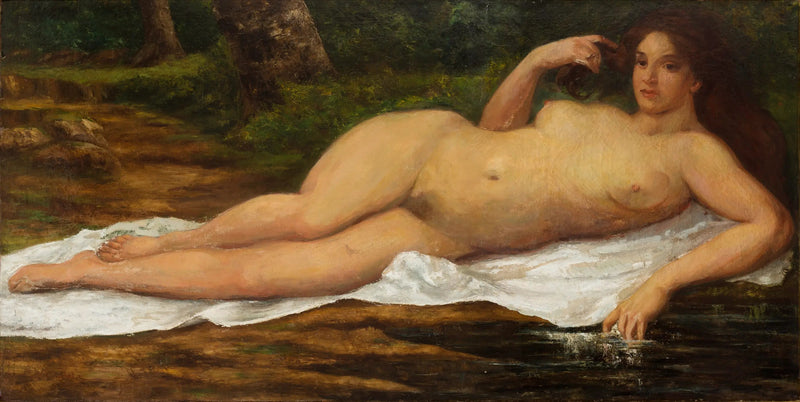 Gran bañista - Gustave Courbet