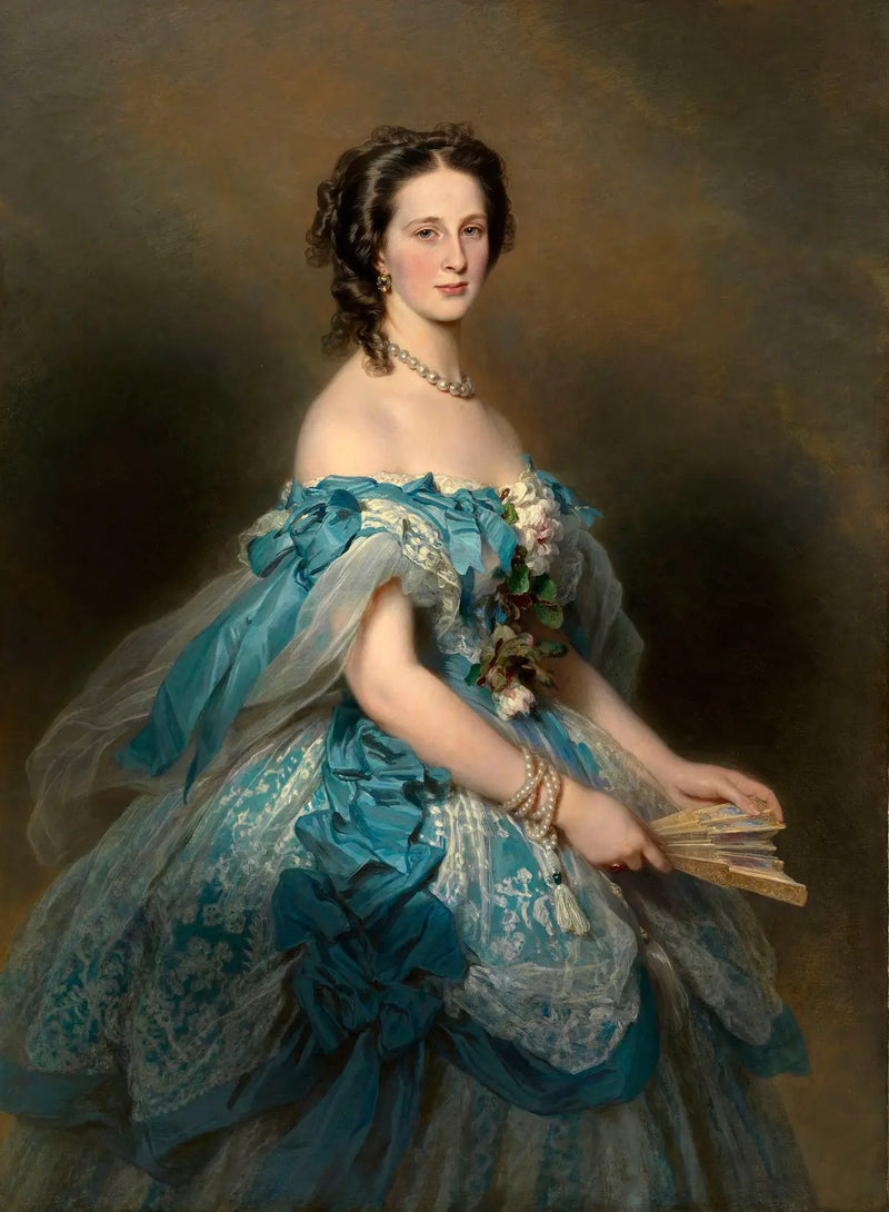 Gran-duquesa Alexandra Iosifovna de Rusia (1830-1911) - Franz Xaver Winterhalter