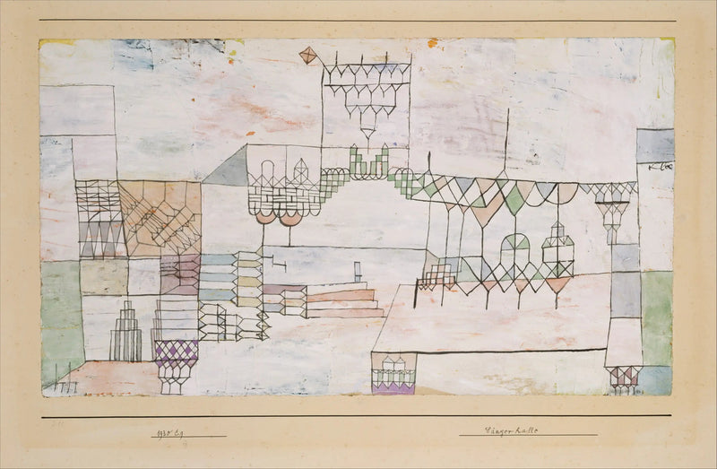Gran Sala de los Cantores - Paul Klee