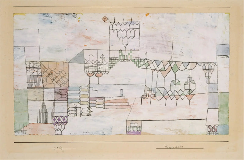 Gran Sala de los Cantores - Paul Klee