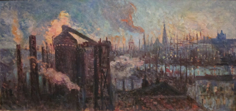 Gran ciudad industrial - Maximilien Luce