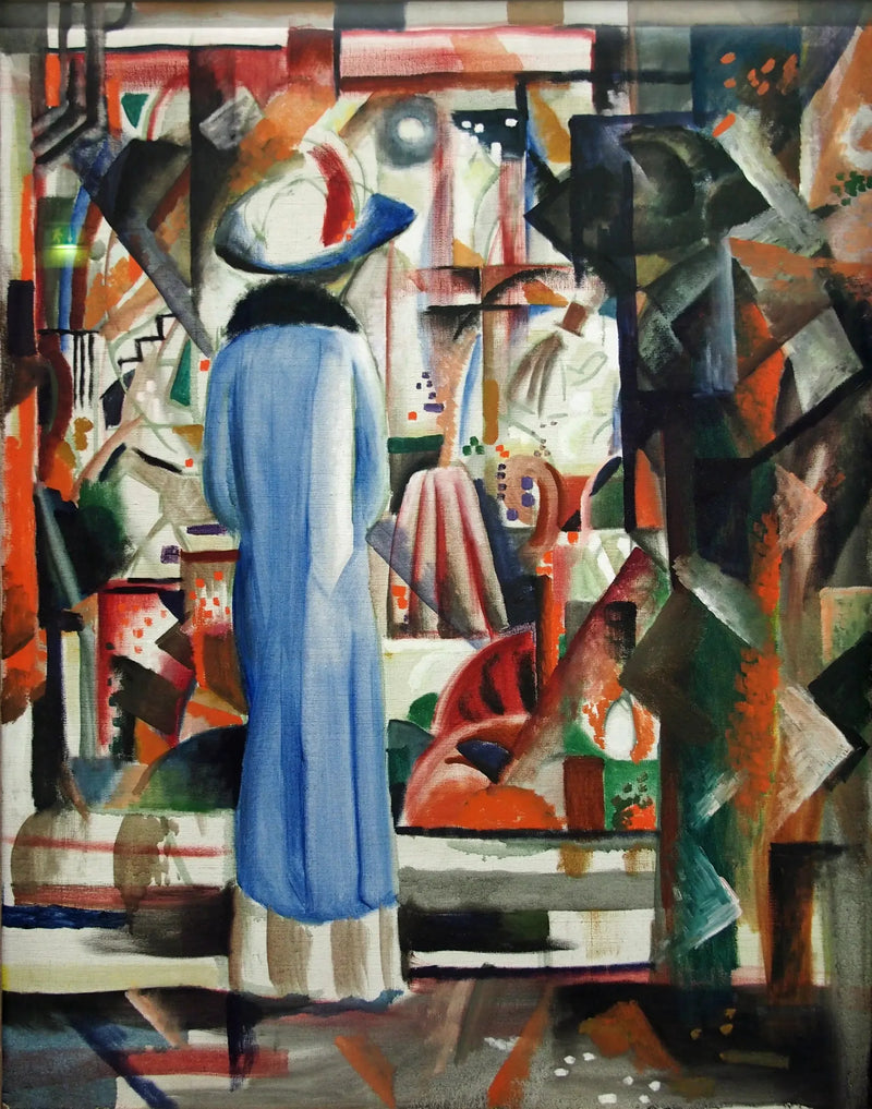 Gran Vitrina Brillante - August Macke