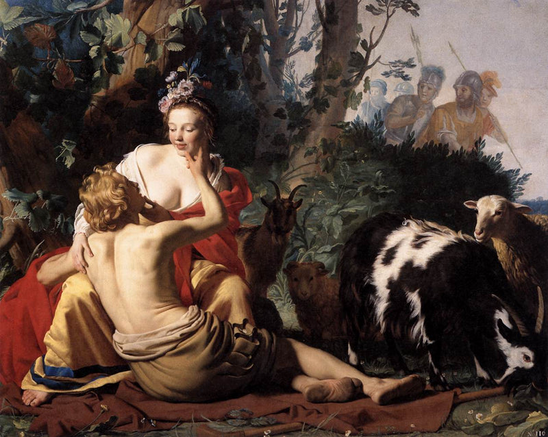 Granida y Dafilo - Gerrit van Honthorst