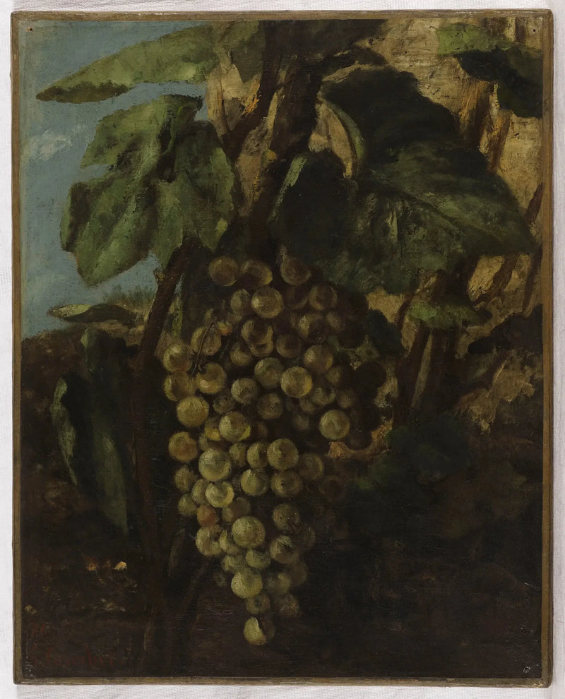 Racimo de uvas - Gustave Courbet