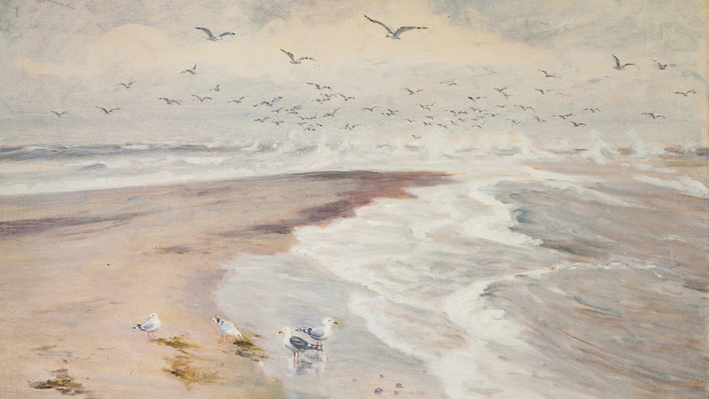 Grenen, cerca de Skagen - Michael Peter Ancher