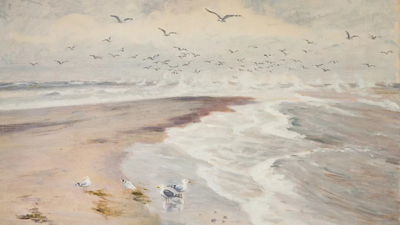 Grenen, cerca de Skagen - Michael Peter Ancher