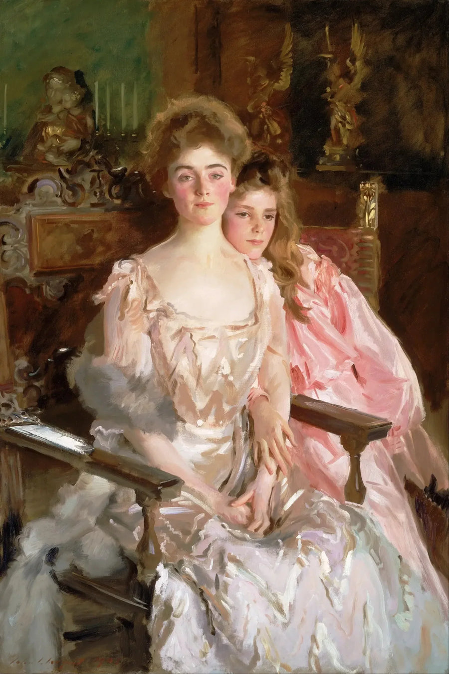 Gretchen Osgood Warren y su hija Rachel - John Singer Sargent