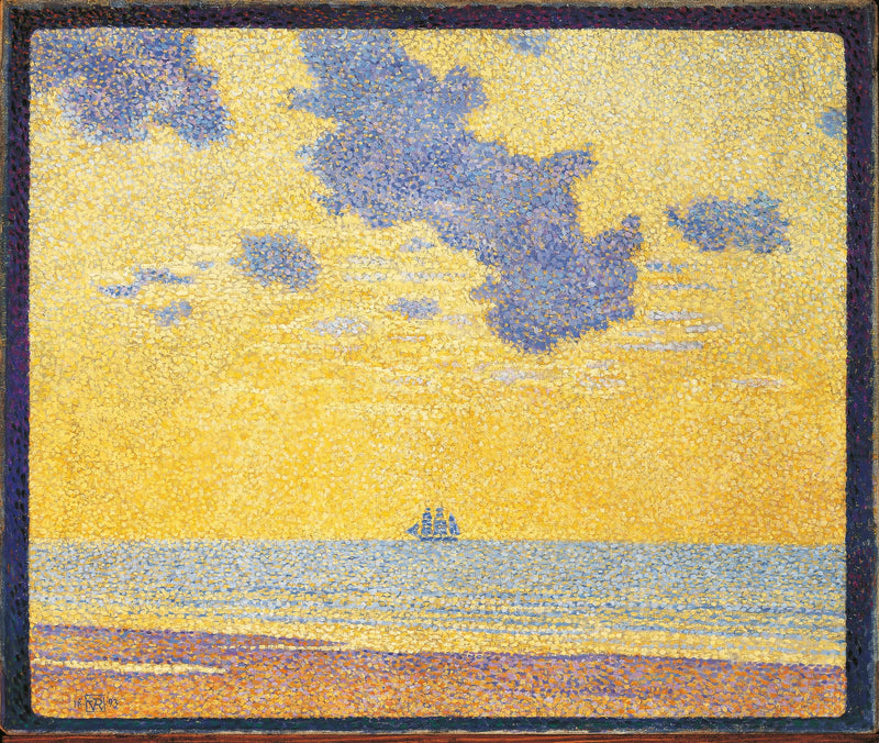Nubes grandes - Theo van Rysselberghe