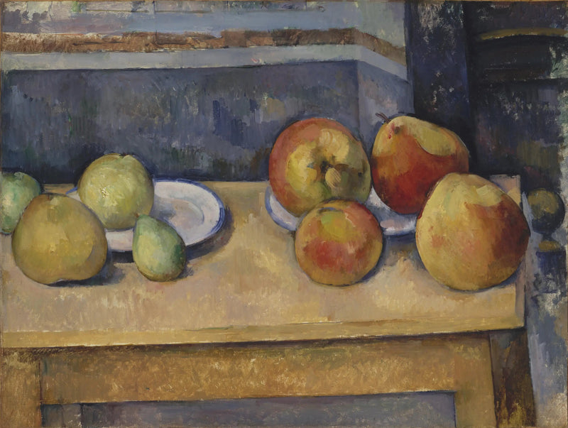 Grandes manzanas - Paul Cézanne