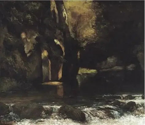 Cueva del Pozo Negro - Gustave Courbet