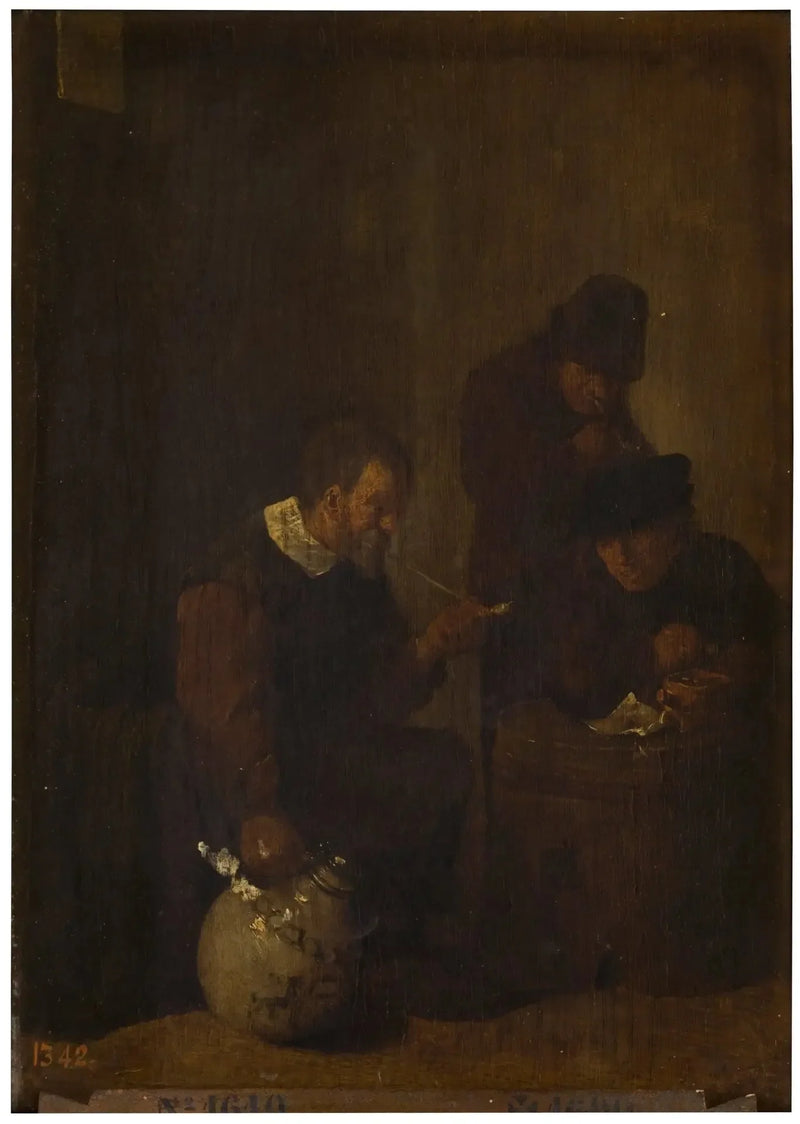 Grupo de fumadores - David Teniers el Joven