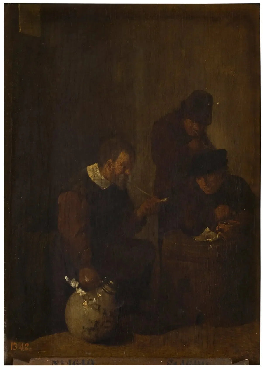 Grupo de fumadores - David Teniers el Joven