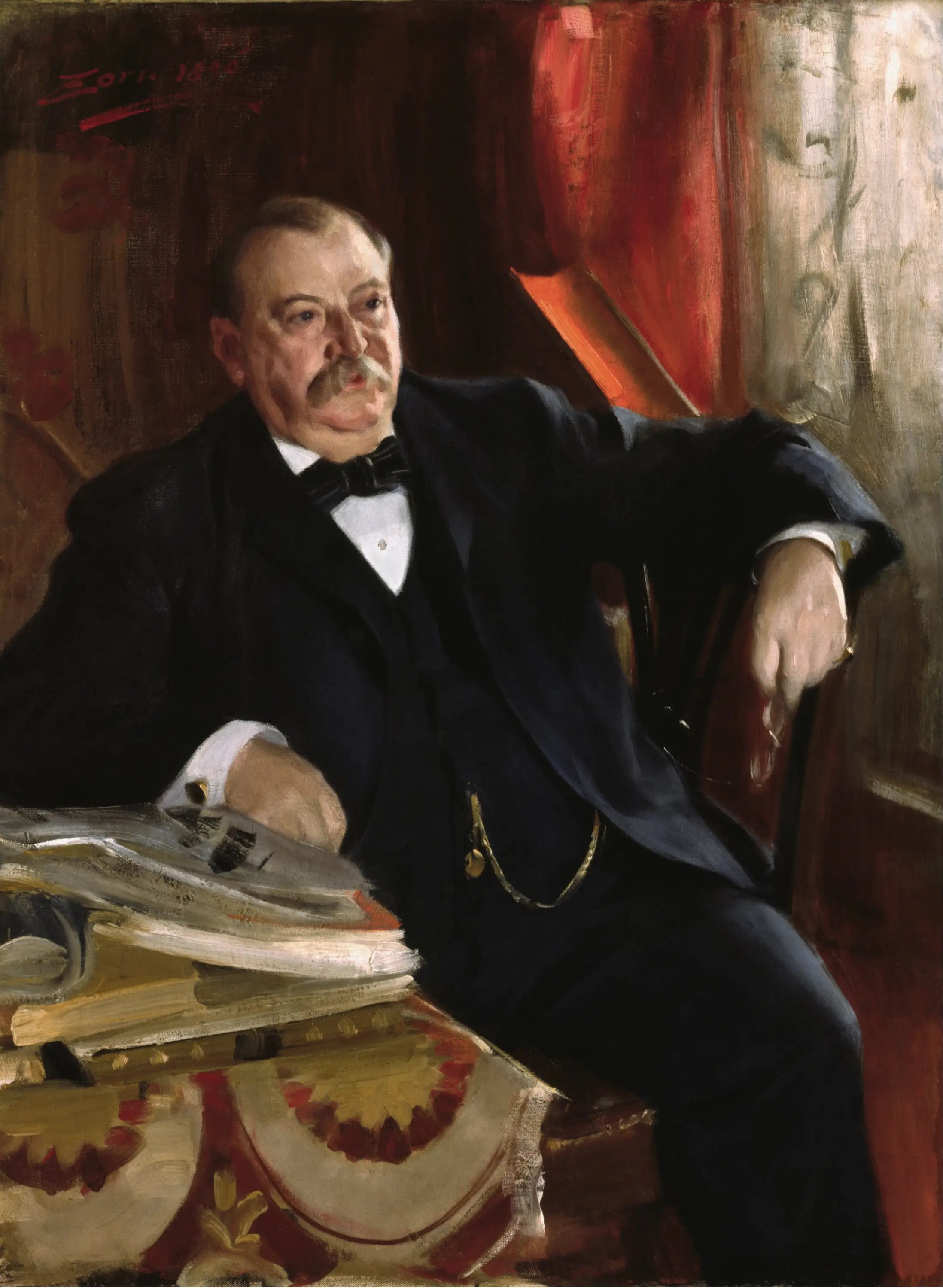 Grover Cleveland - Anders Zorn - Alpha Reproduction