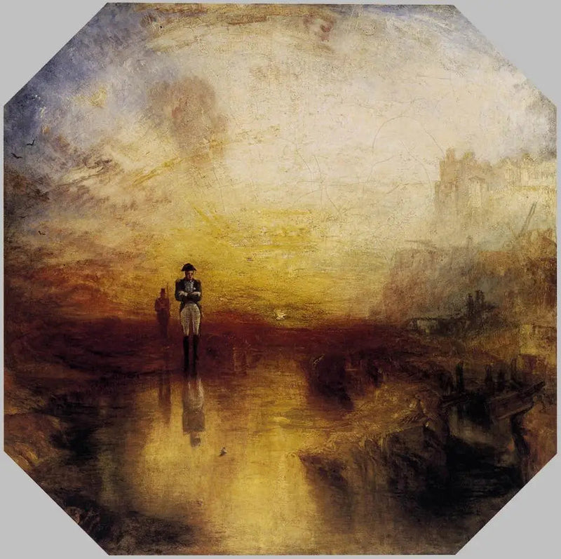 Guerra. El Exiliado y el Arapede - J. M. W. Turner