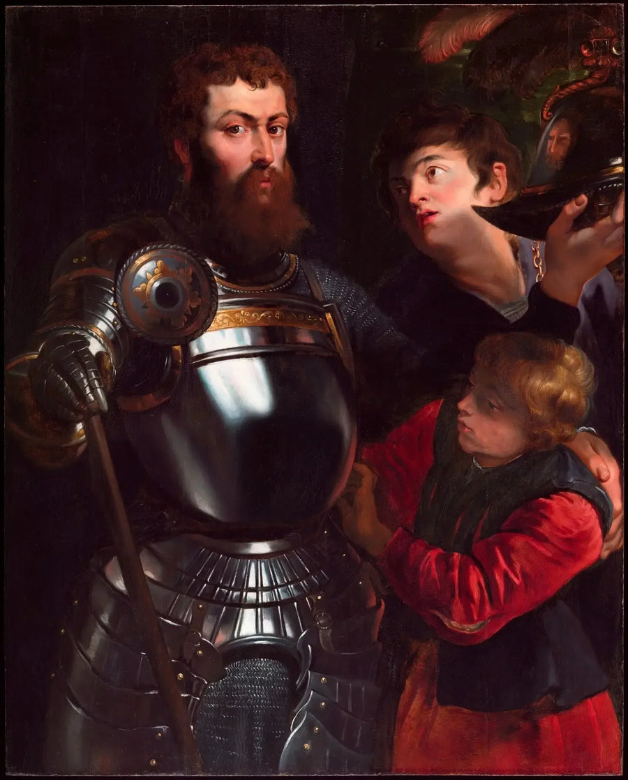 Guerrero de dos páginas - Peter Paul Rubens