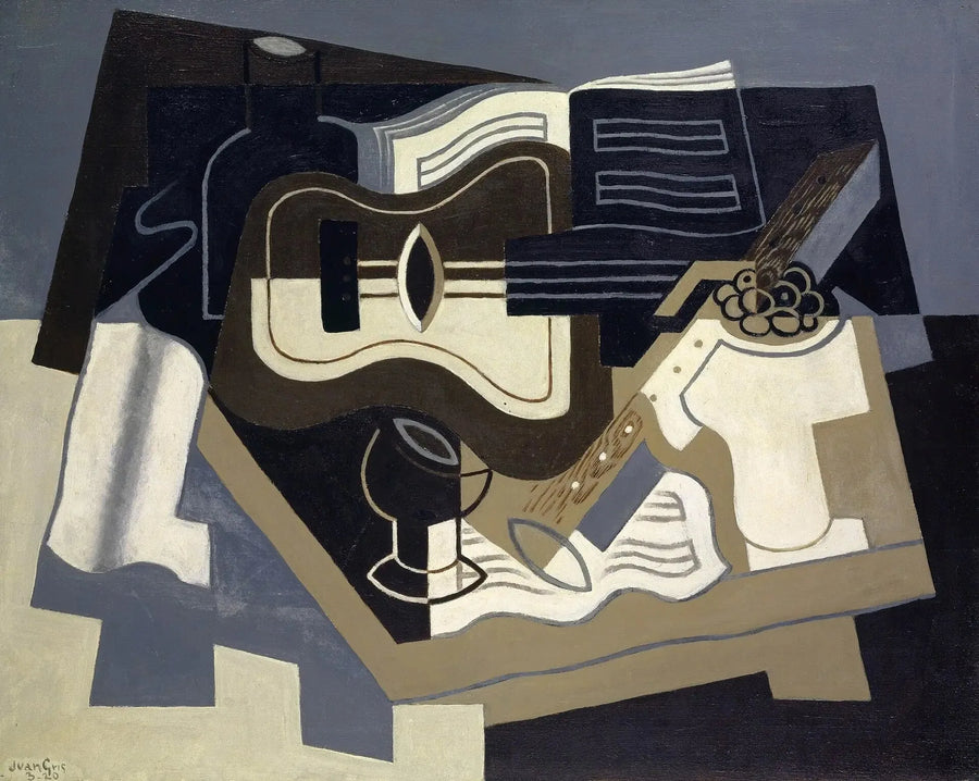 Guitarra y clarinete - Juan Gris