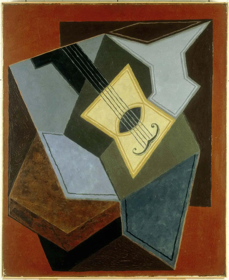 Guitarra y corte de frutas - Juan Gris