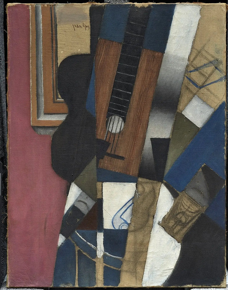 Guitarra y tubos - Juan Gris