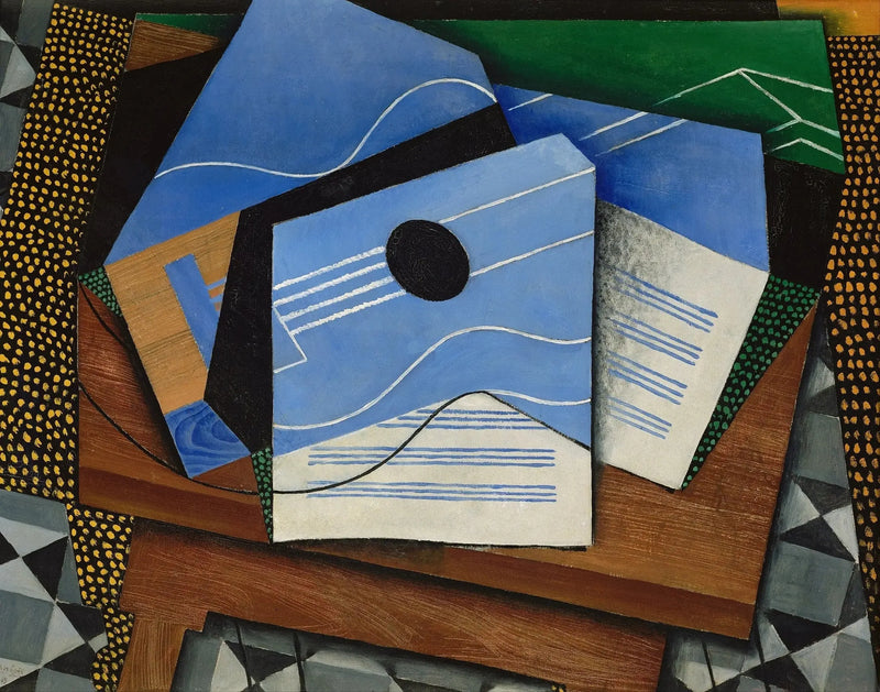 Guitarra sobre una mesa - Juan Gris