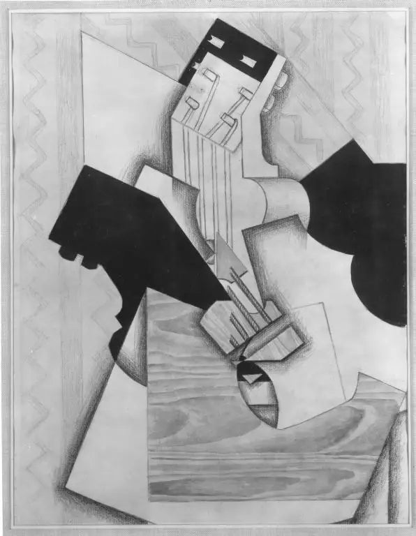 Guitarra sobre una mesa - Juan Gris